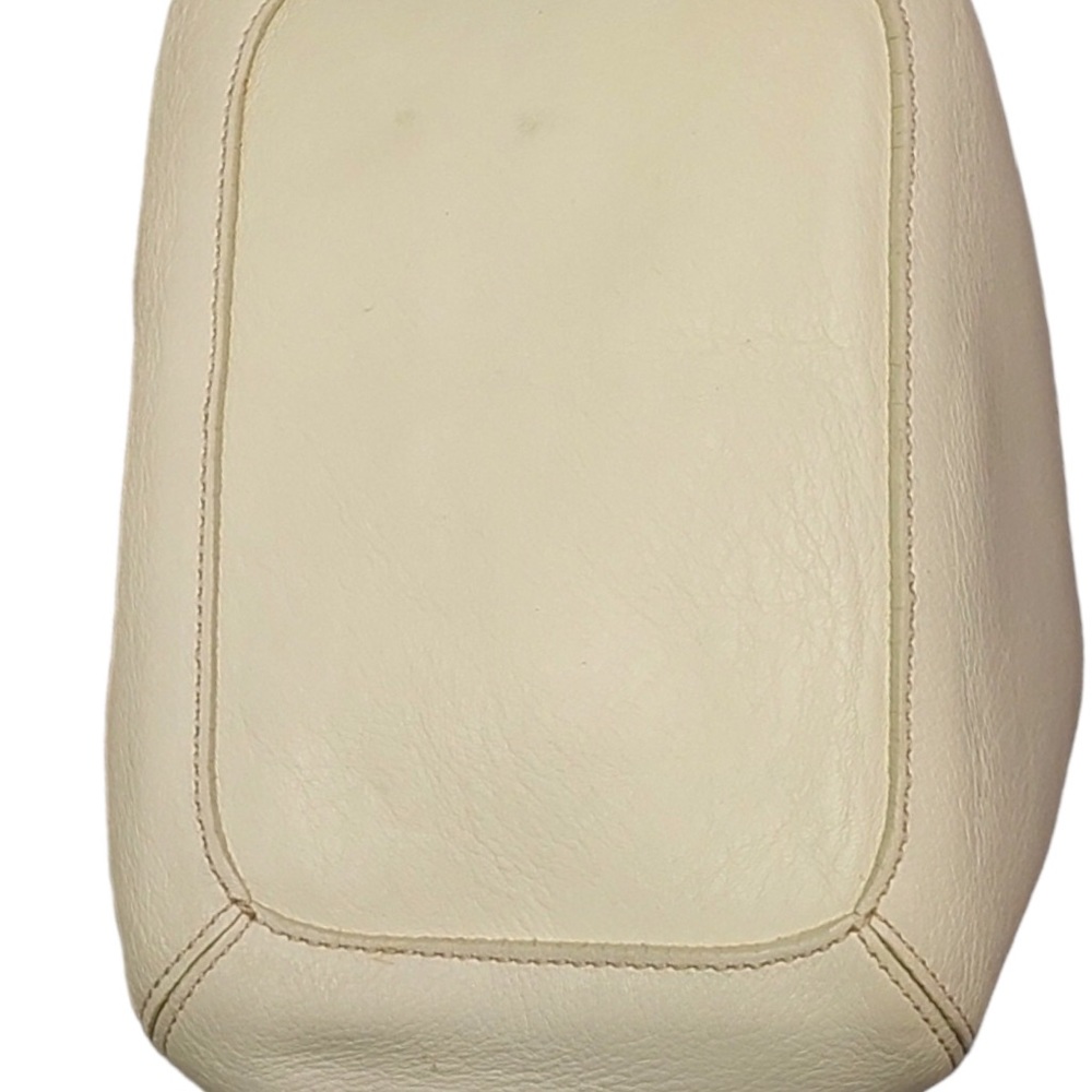 Coach Rugby Legacy Color Block Handbag Vintage Cream & Luggage Color Stripes - Picture 6 of 16